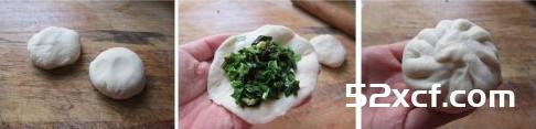 韭菜鸡蛋馅饼的做法