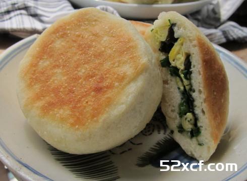 韭菜鸡蛋馅饼的做法