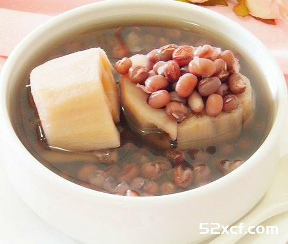 红小豆莲藕汤的做法