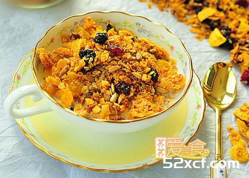 自制补脑营养麦片的做法