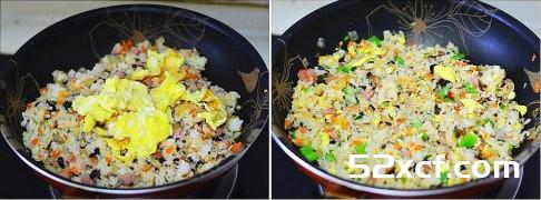 五色炒饭的做法