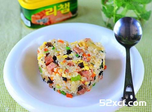 五色炒饭的做法