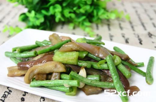 茄子炒豇豆的家常做法