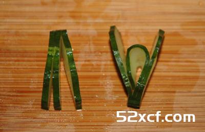 怎么切出漂亮的黄瓜围片的方法和技巧图文讲解