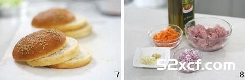 双层肉饼吉士汉堡的
