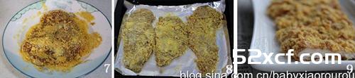 玉米片烤鸡排的做法