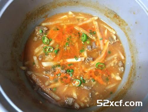 牛肉大酱汤的做法