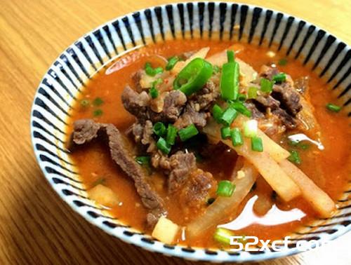 牛肉大酱汤的做法