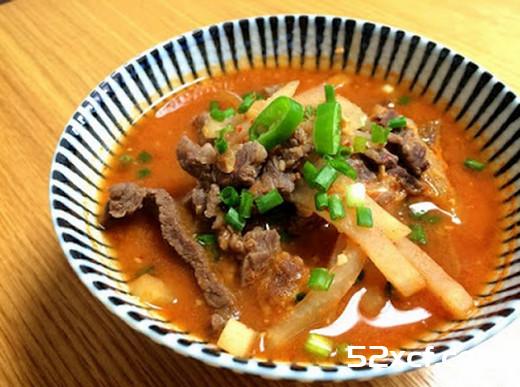 牛肉大酱汤的做法