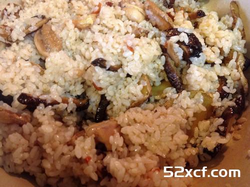 香菇麻油鸡饭的做法