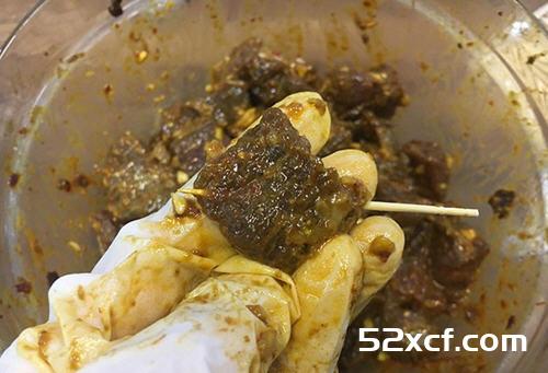 烤箱烤牛肉牙签肉的做法