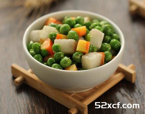 青豆山药胡萝卜丁的做法