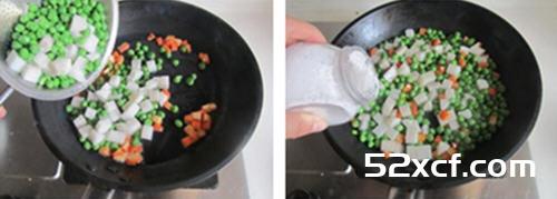 青豆山药胡萝卜丁的做法