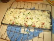 烟肉芝士焗饭的做法