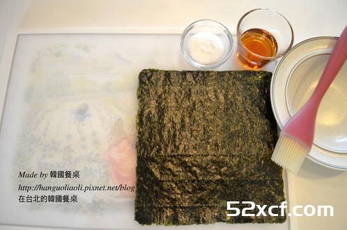 韩式烤海苔的做法