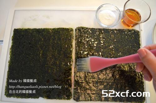 韩式烤海苔的做法
