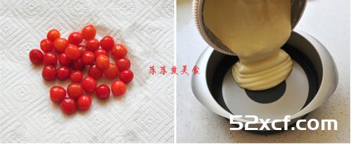 酸奶樱桃蛋糕的做法