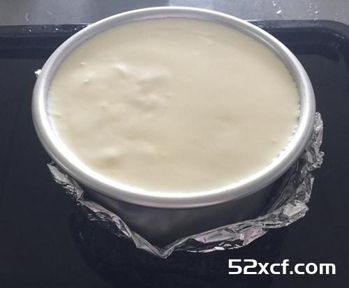 乳酪蛋糕水浴法的做法