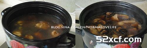 蚝香鲜虾猪手煲的做法