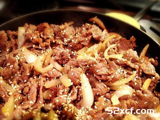 铁板火锅肉片的做法