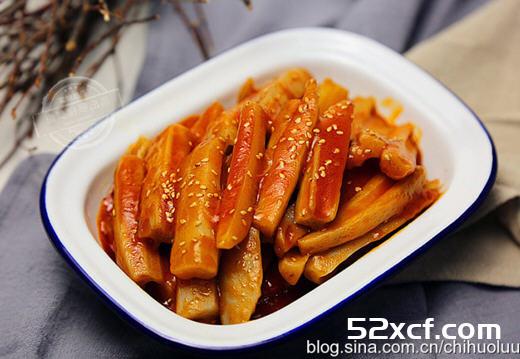 糖醋莲藕条的做法