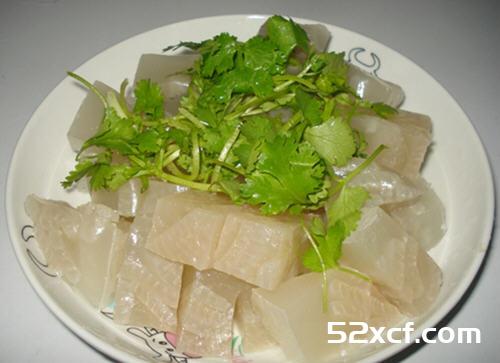怎样使水晶肉皮冻透明