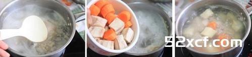 猪骨粉葛汤的做法