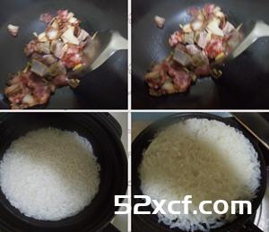 广东腊味煲仔饭的做法
