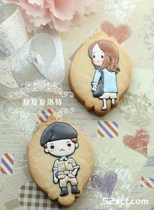 太阳的后裔糖霜饼干的做法