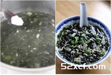 虾皮紫菜汤的做法