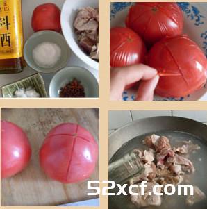 西红柿炖牛肉的做法