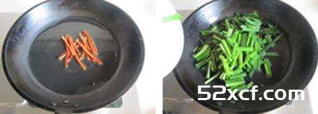 韭菜炒鱿鱼的家常做法