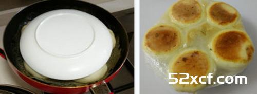 冰花小豆沙煎包的做法