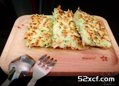 面线煎饼的做法
