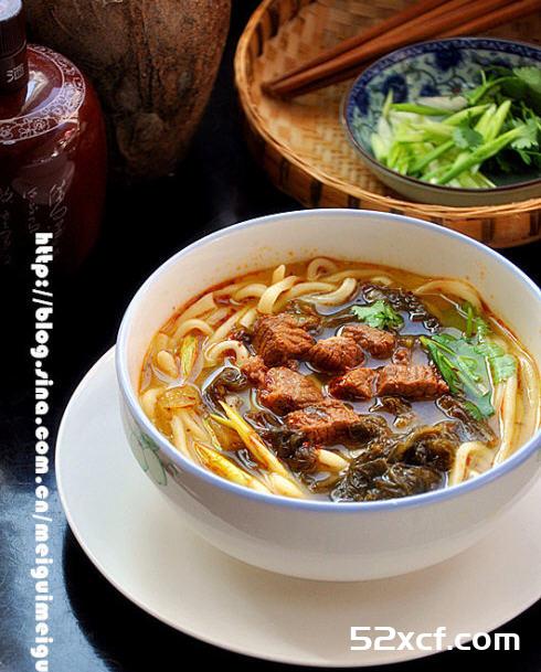 酸菜牛肉面的做法