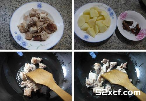 土豆烧兔肉的做法