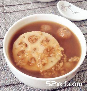 不去南京也能“糖粥藕西施”的糖粥藕