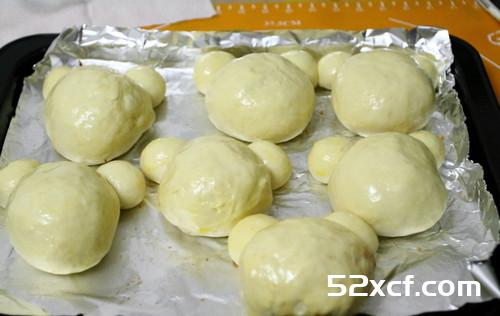 小熊豆沙包的做法