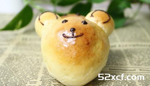 小熊豆沙包的做法