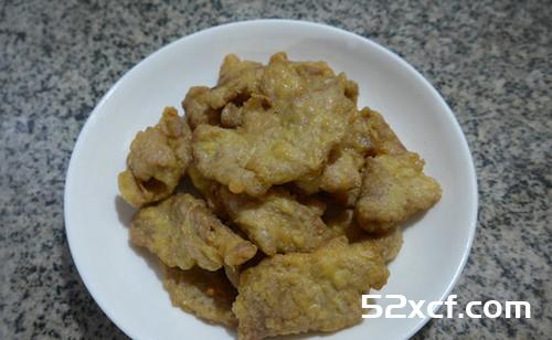 油炸里脊肉的做法