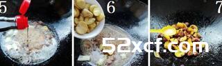 肉丁烧栗子的做法