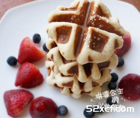 比利时列日松饼的做法