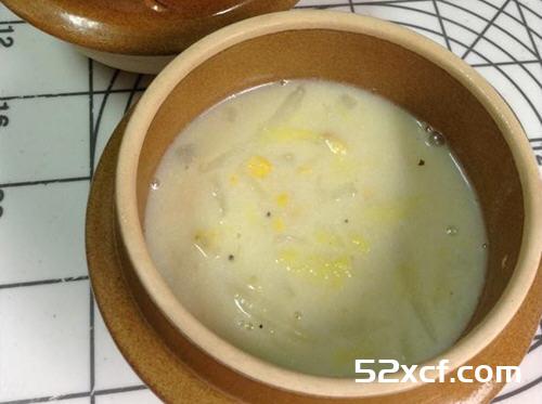 奶油白菜浓汤的做法