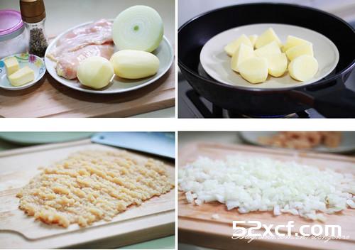 鸡胸肉可乐饼的做法