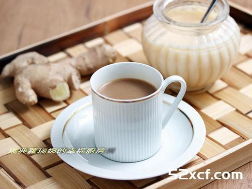 2分钟完成懒人版姜母奶茶的做法