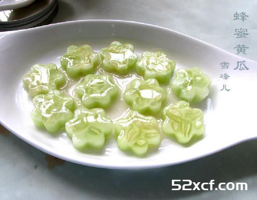 蜂蜜黄瓜的做法