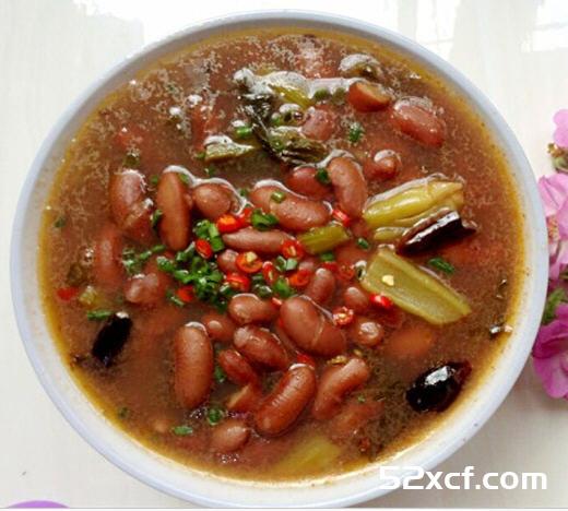 酸菜红豆汤的做法