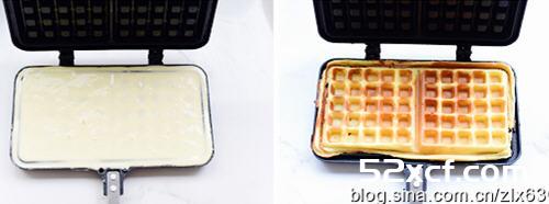 酸奶糯米华夫饼的做法