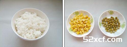 什锦玉米蛋炒饭的做法