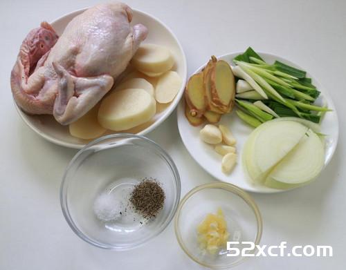 简易版一只鸡的做法